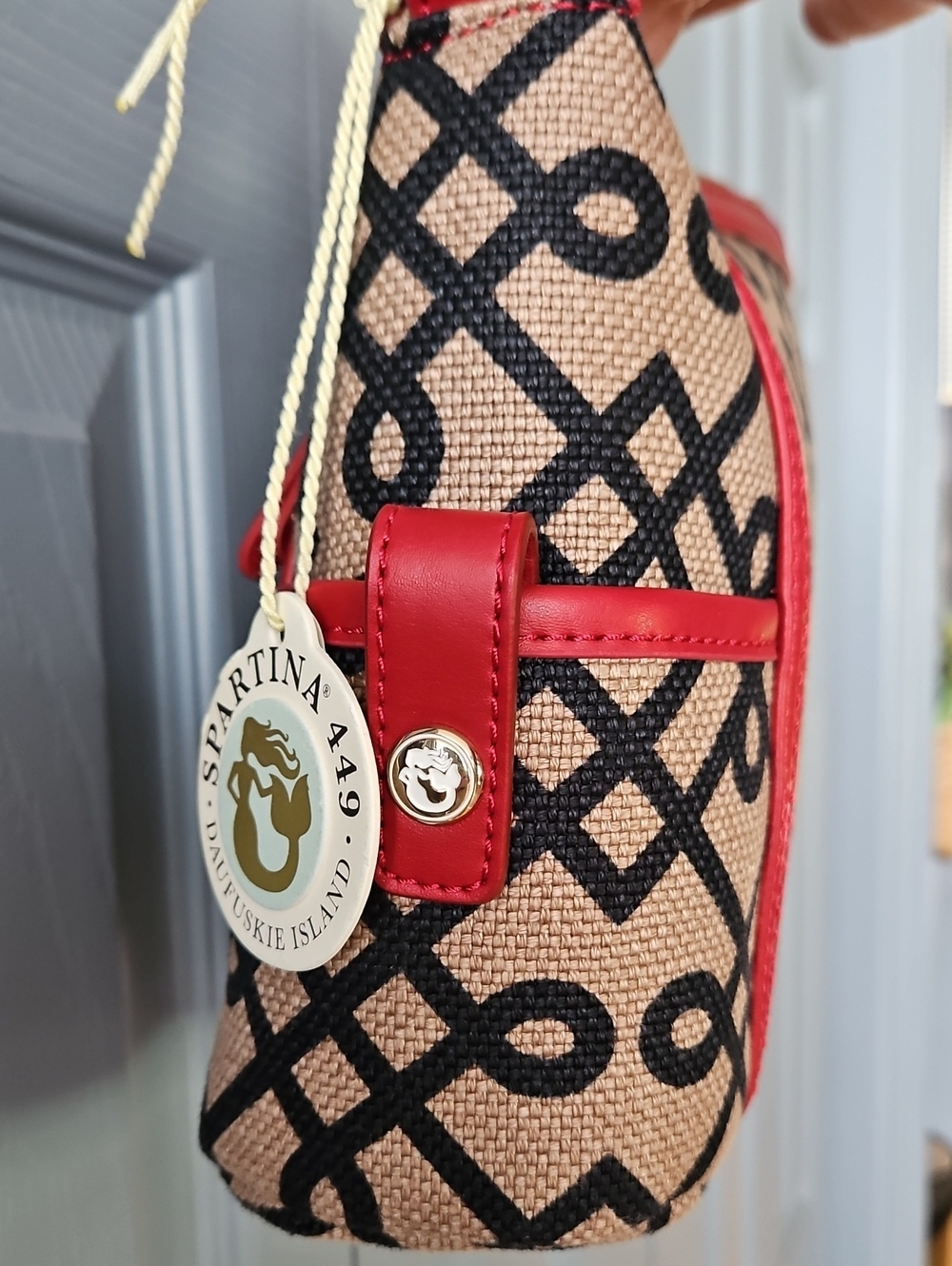 Spartina 449 '1715 Low Country Reign' Satchel, Matching Wallet & Key Fob - Picture 3 of 16
